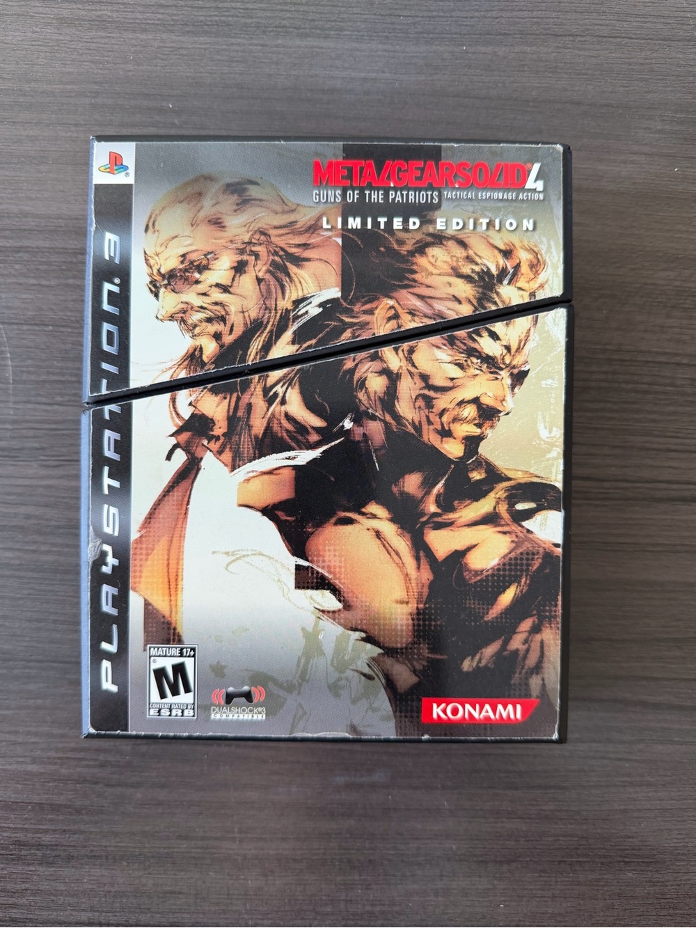 Metal Gear Solid 4 PlayStation 3 Collectors Edition Complete CIB